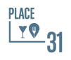 Logo Place 31 - Restaurant client design brasserie
