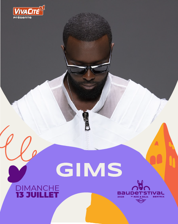 Affiche artiste Baudet'stival - Communication événementielle festival