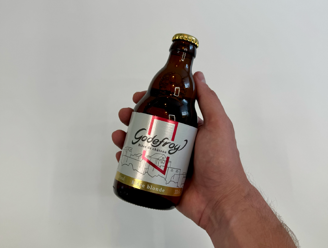 Bière Godefroy - Réalisation étiquette bière Jeune Pousse Bertrix