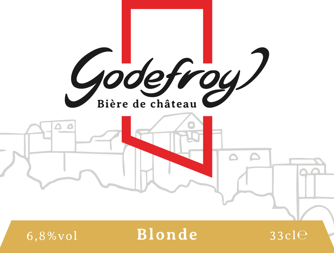 Bière Godefroy - Réalisation étiquette bière Jeune Pousse Bertrix