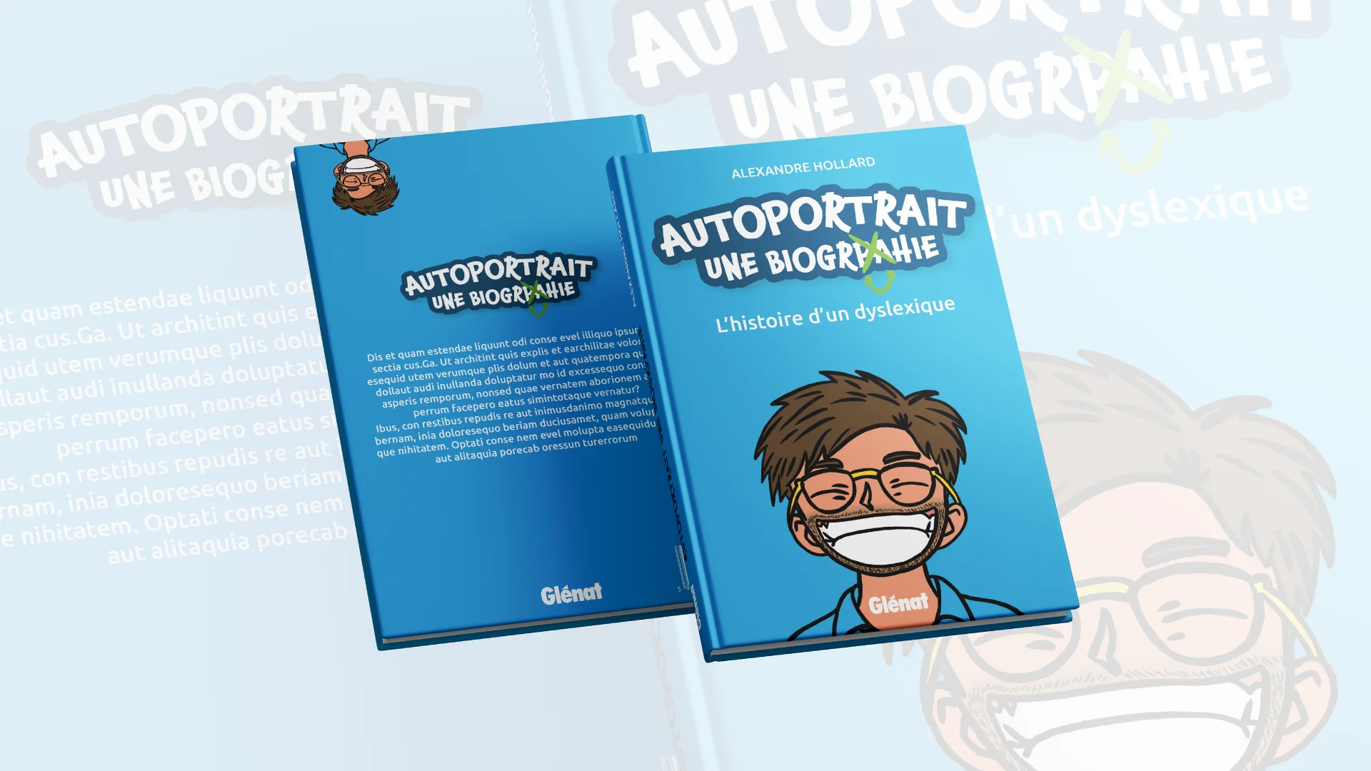 Couverture d'une autoportrait, d'une biographie